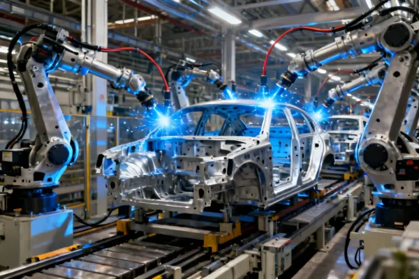 Fiber laser welding in automotive body-in-white production